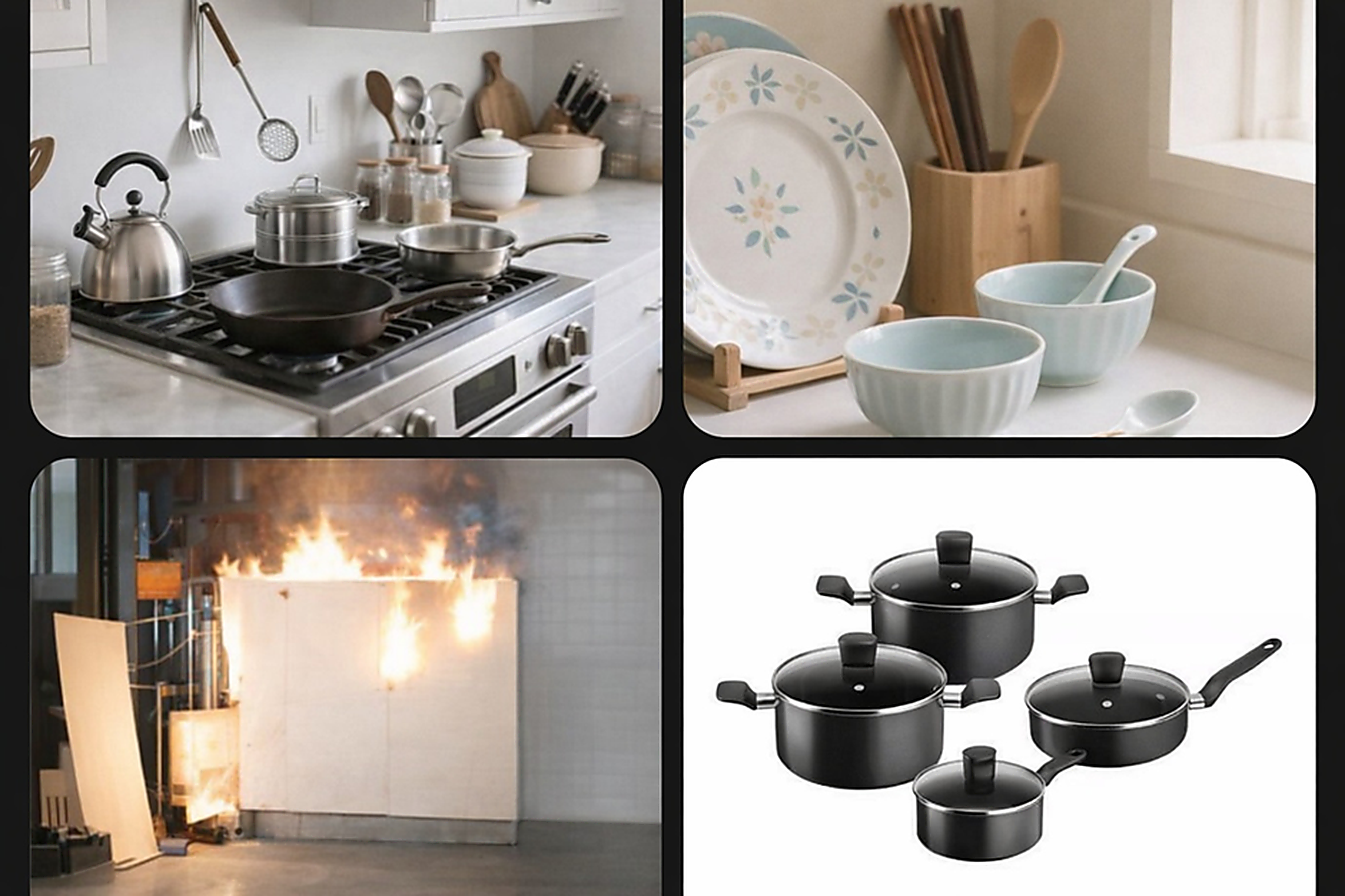 Kitchenware inspection process